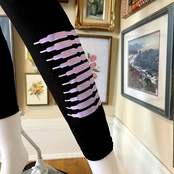 Savage x Fenty Forever Savage Jersey Logo Legging Black Size 1X - Picture 3 of 4